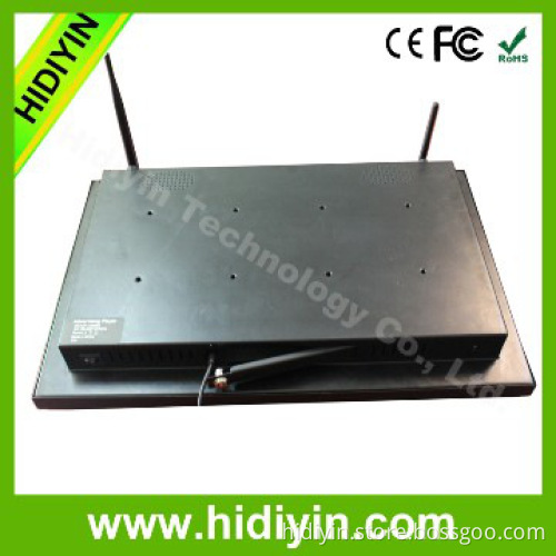 22" lcd bus monitor advertising player with Geotagging